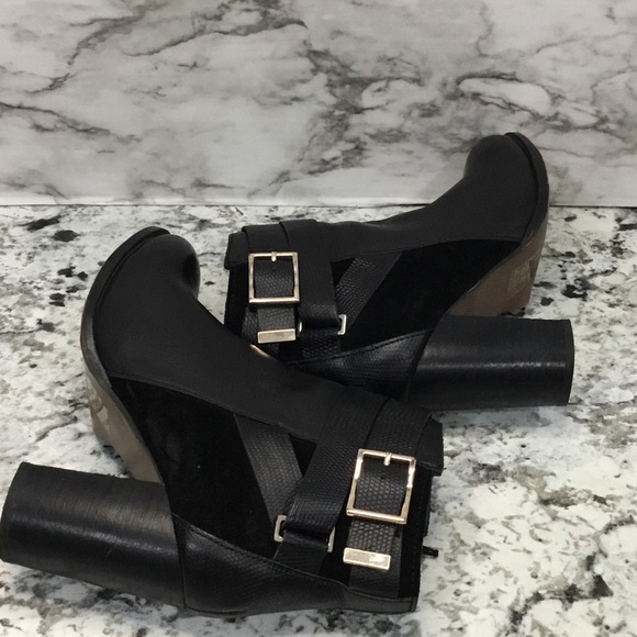 Top Shop Black Ankle Boot Booties - Picture 10 of 13